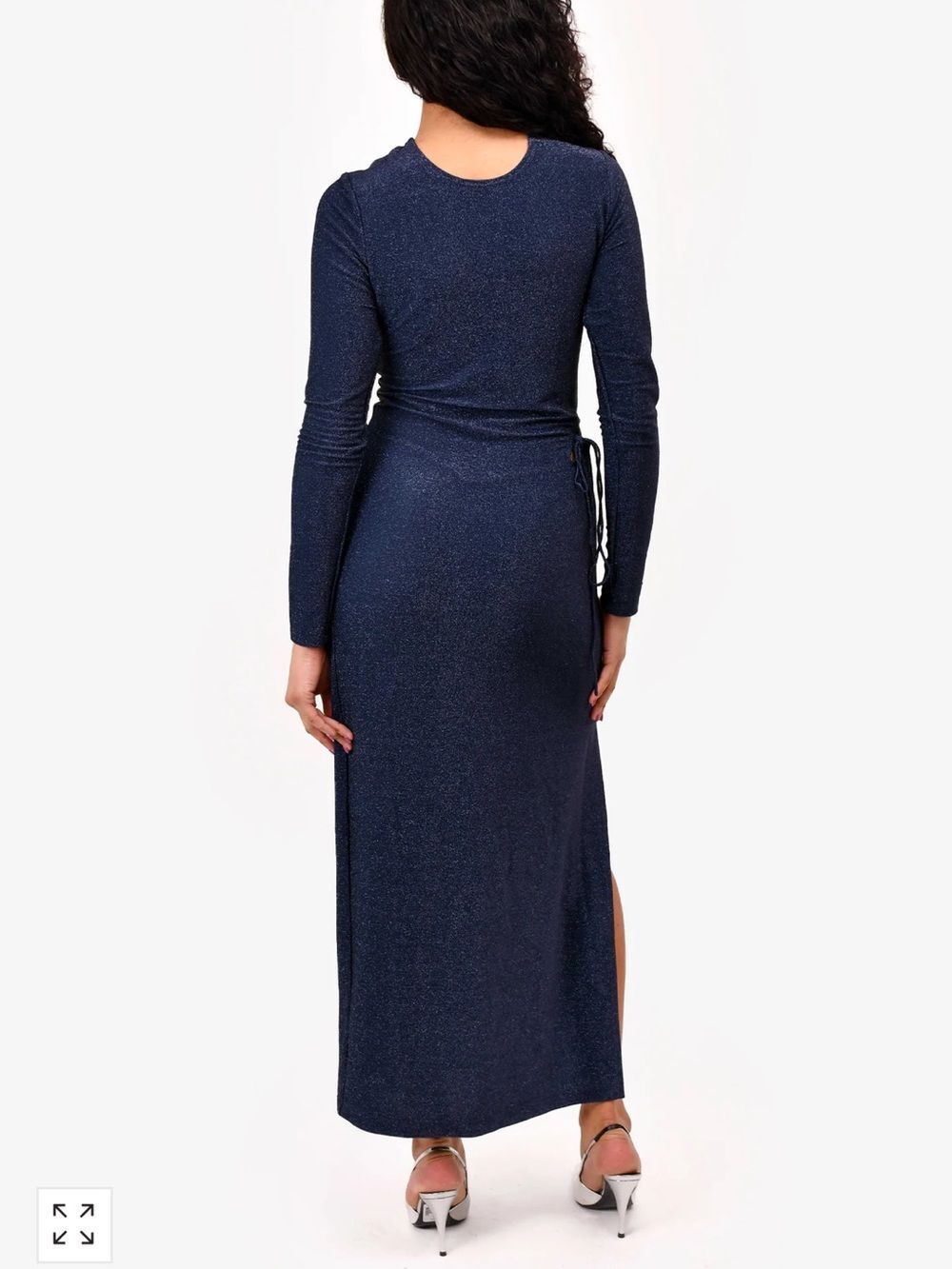 Reformation Kinsey knit Long-Sleeve Side-Slit Maxi Dress - Picture 3 of 15